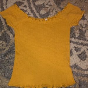 Pacsun Off-The-Shoulder Crop Top